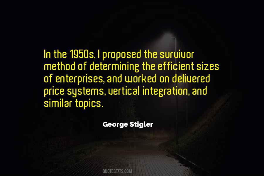 George Stigler Quotes #939967