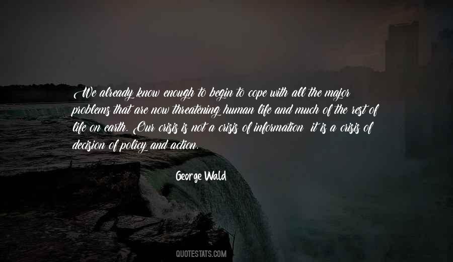 George Wald Quotes #1212006