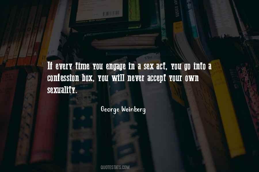 George Weinberg Quotes #1074921