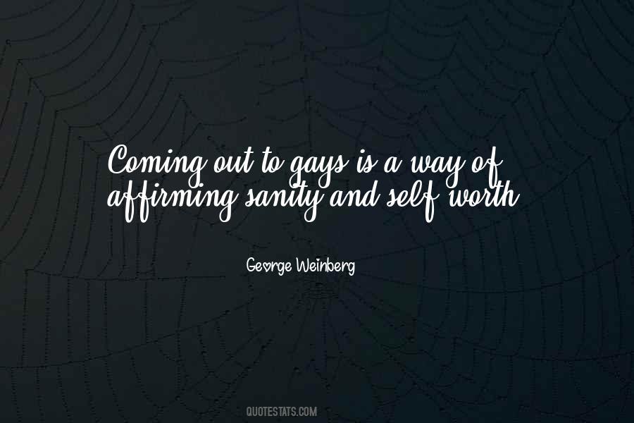 George Weinberg Quotes #1505983