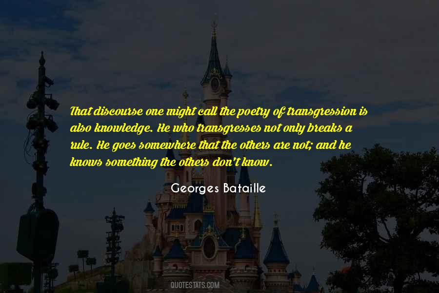 Georges Bataille Quotes #1526124