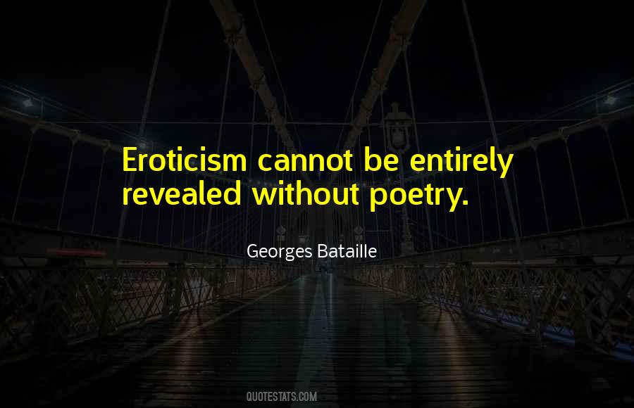 Georges Bataille Quotes #1713946