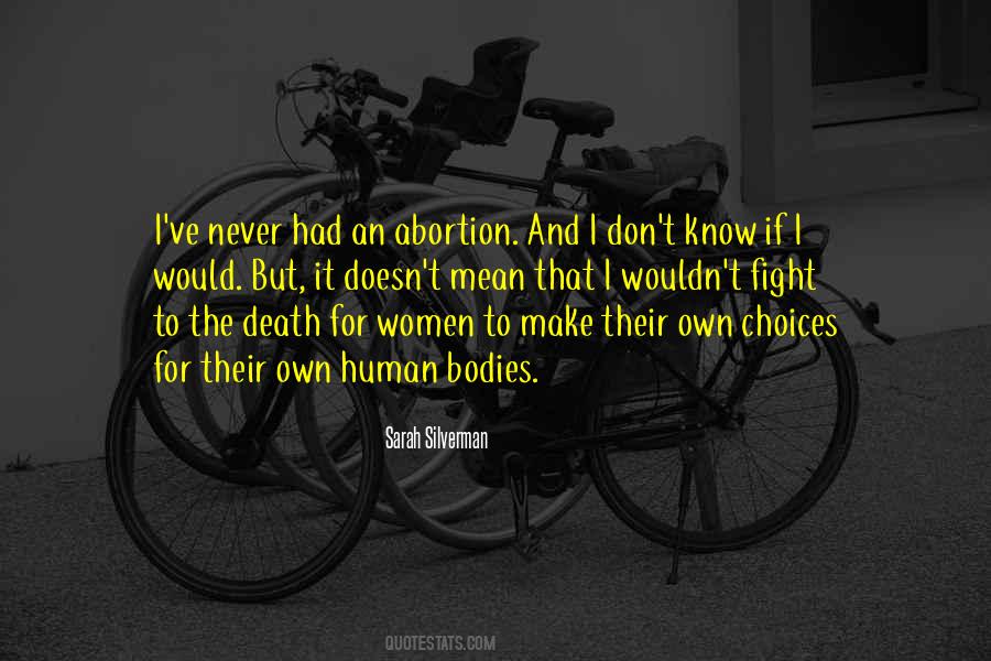 Quotes About Human Bodies #1679667