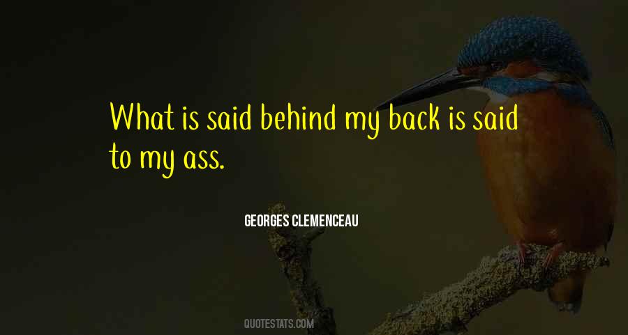 Georges Clemenceau Quotes #511460