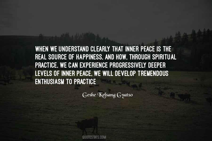 Quotes About Spiritual Peace #267994