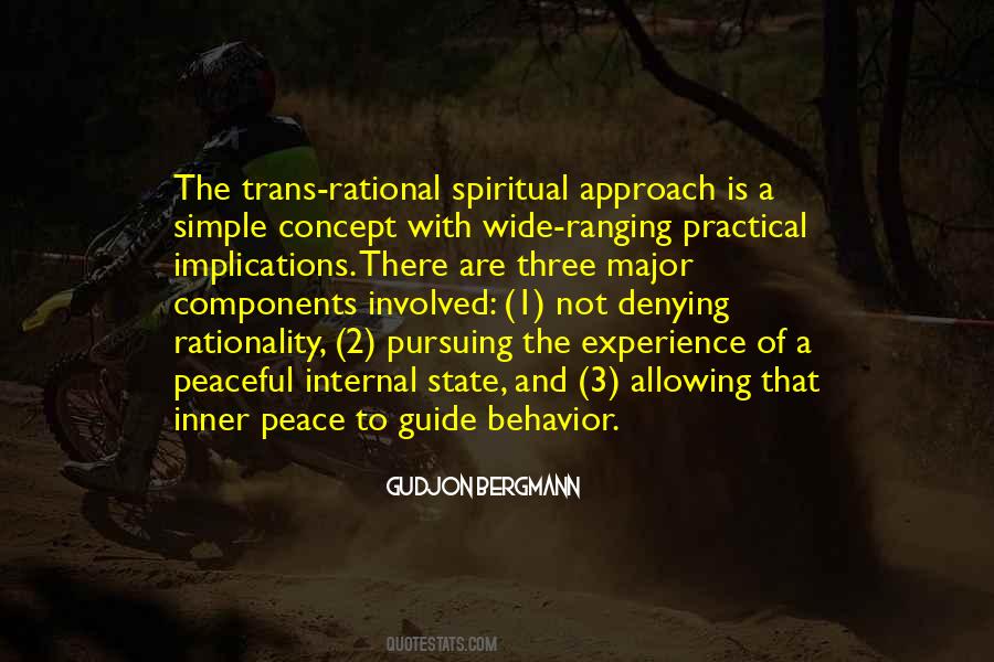 Quotes About Spiritual Peace #334389