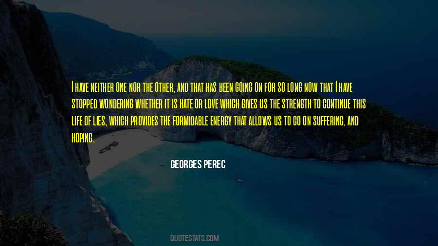 Georges Perec Quotes #980277