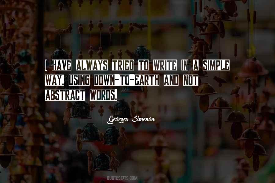 Georges Simenon Quotes #693028