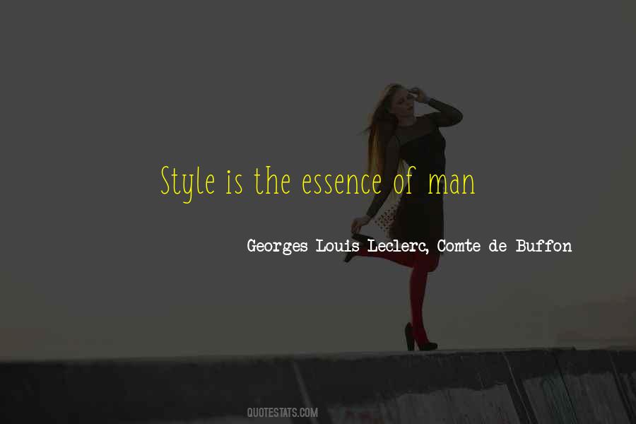 Georges-louis Leclerc Comte De Buffon Quotes #1364031