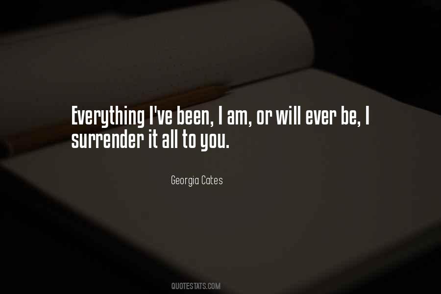 Georgia Cates Quotes #1052675