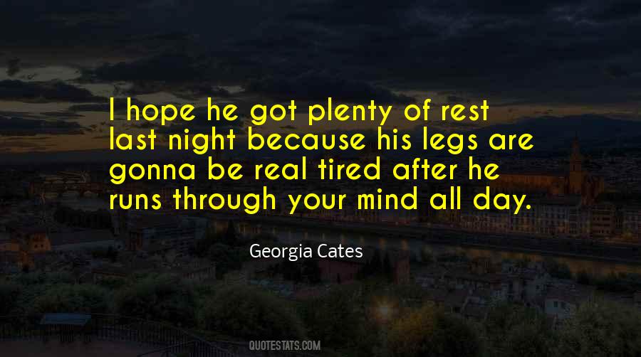 Georgia Cates Quotes #1499748