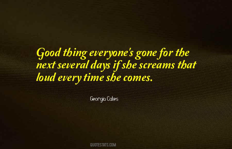 Georgia Cates Quotes #232464