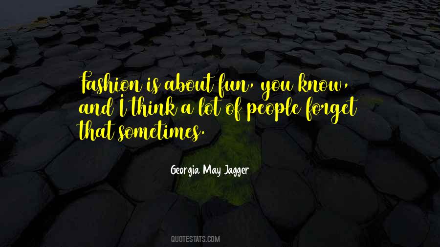 Georgia May Jagger Quotes #738578