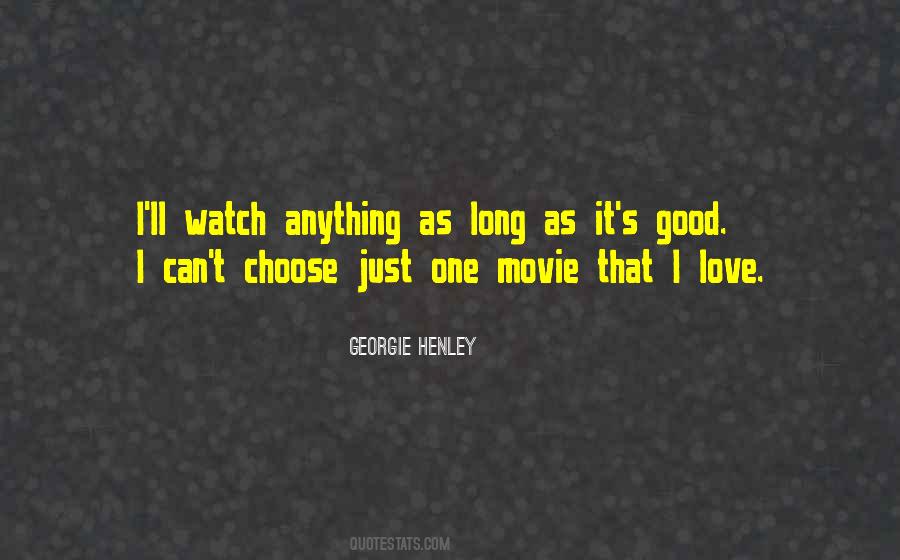 Georgie Henley Quotes #377107