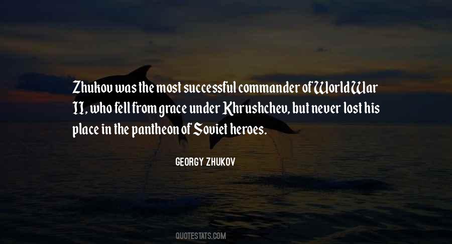 Georgy Zhukov Quotes #534519