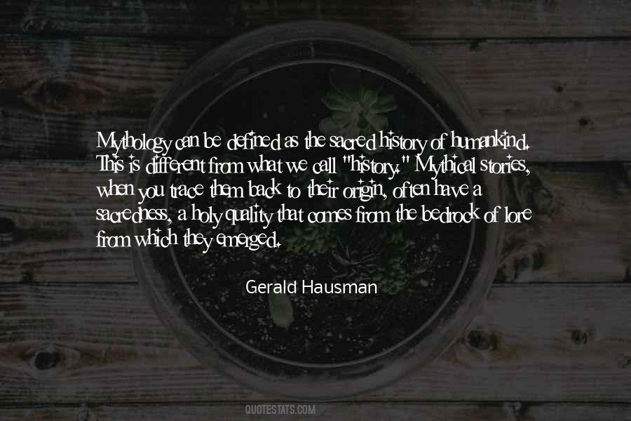 Gerald Hausman Quotes #539341