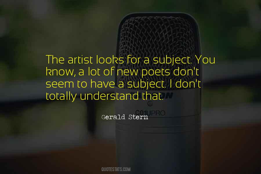 Gerald Stern Quotes #1613975