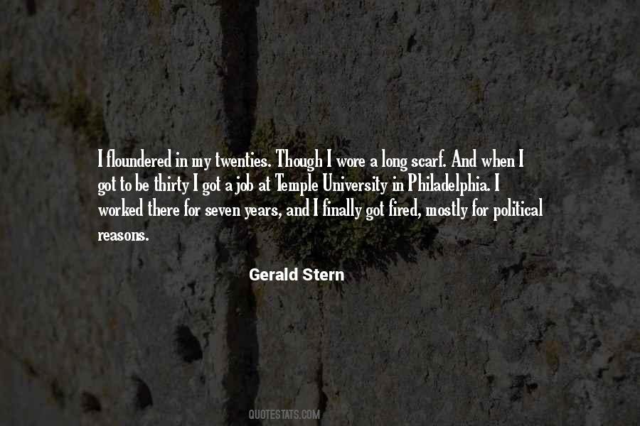 Gerald Stern Quotes #1681506