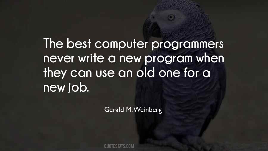 Gerald Weinberg Quotes #1646652