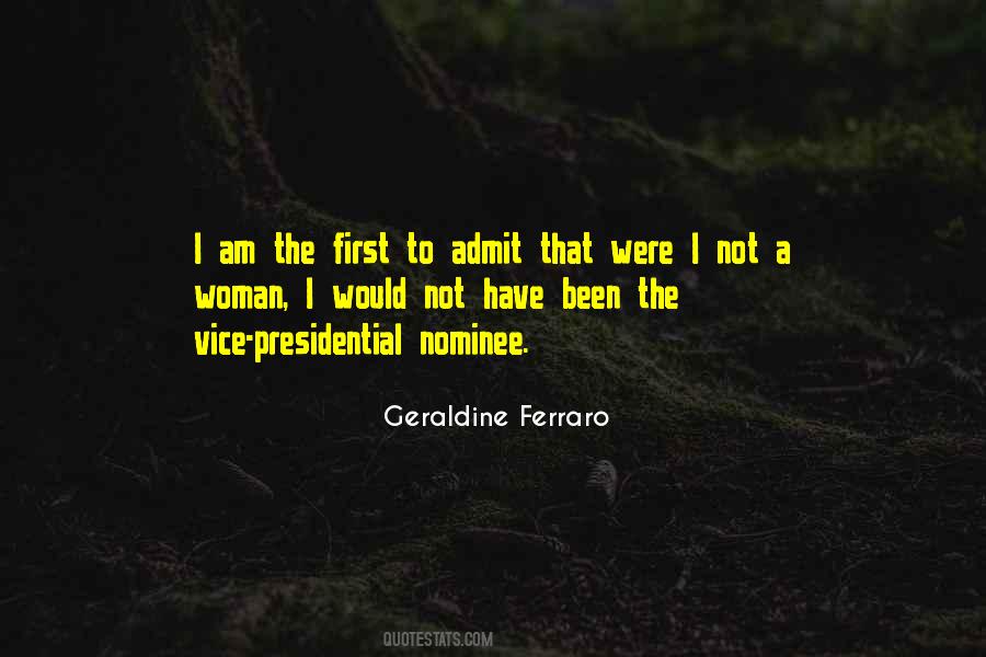 Geraldine Ferraro Quotes #1453179