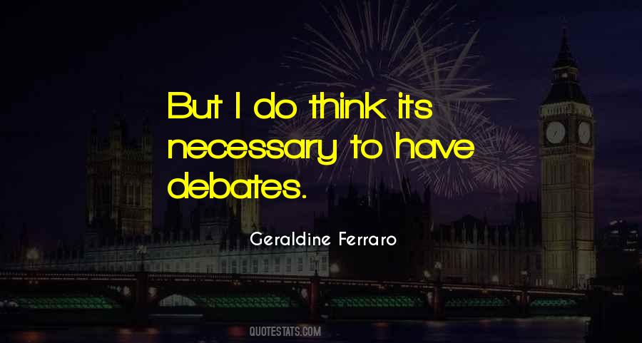 Geraldine Ferraro Quotes #1659003