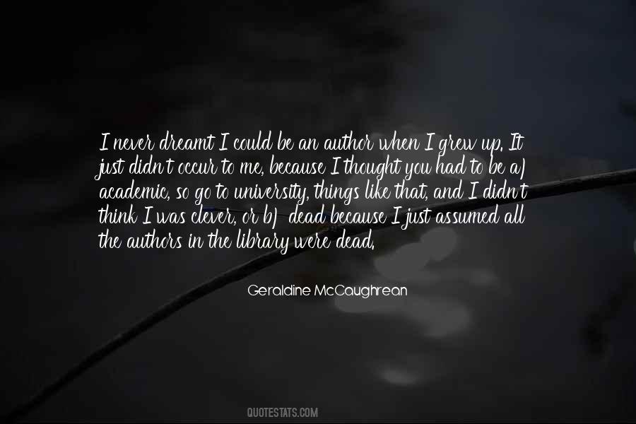 Geraldine Mccaughrean Quotes #1774881