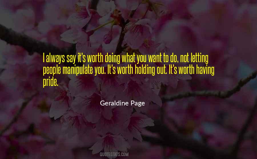 Geraldine Page Quotes #493312
