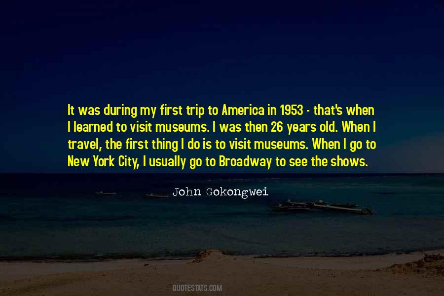 Quotes About Old New York #477397