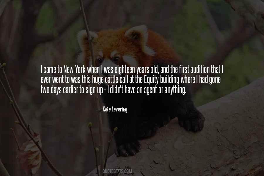 Quotes About Old New York #723010