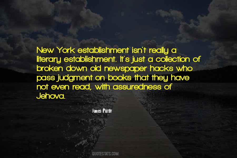 Quotes About Old New York #945787