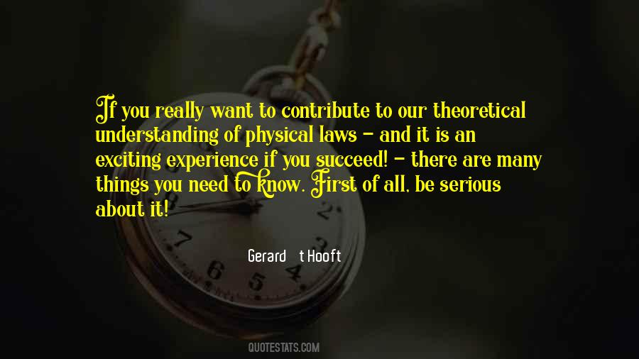 Gerard 't Hooft Quotes #1078082