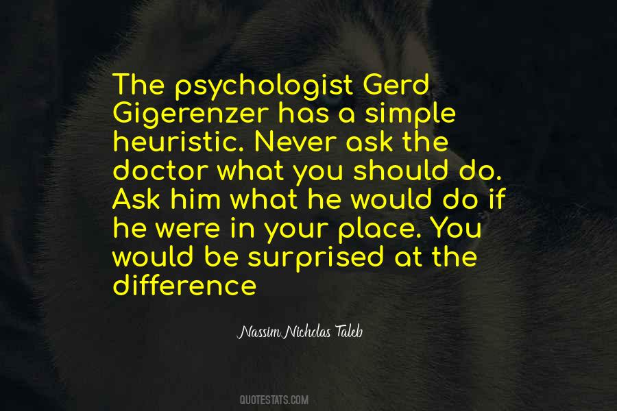 Gerd Gigerenzer Quotes #1114588