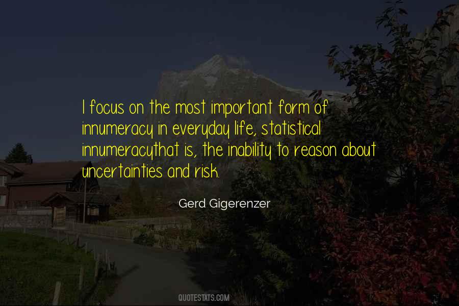 Gerd Gigerenzer Quotes #299940