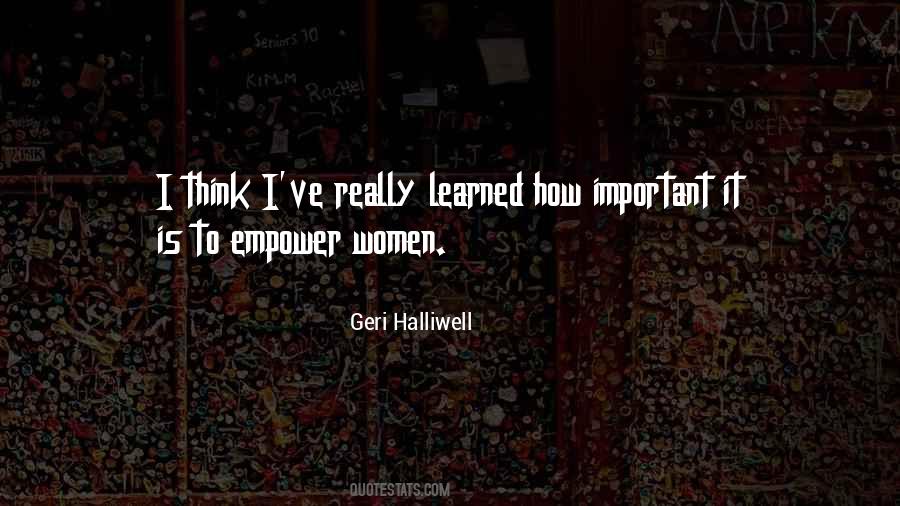 Geri Halliwell Quotes #526059