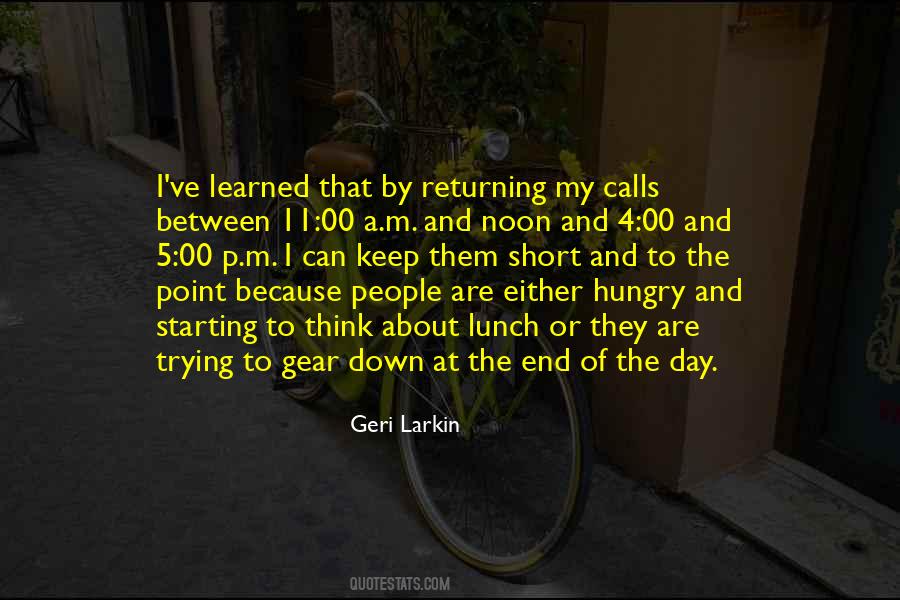 Geri Larkin Quotes #381364