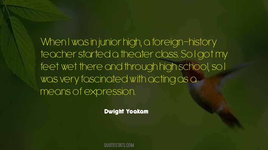 Quotes About Junior High #1132994