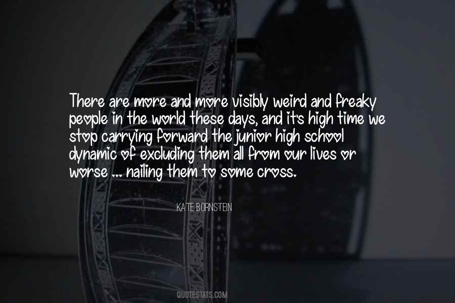 Quotes About Junior High #1138643