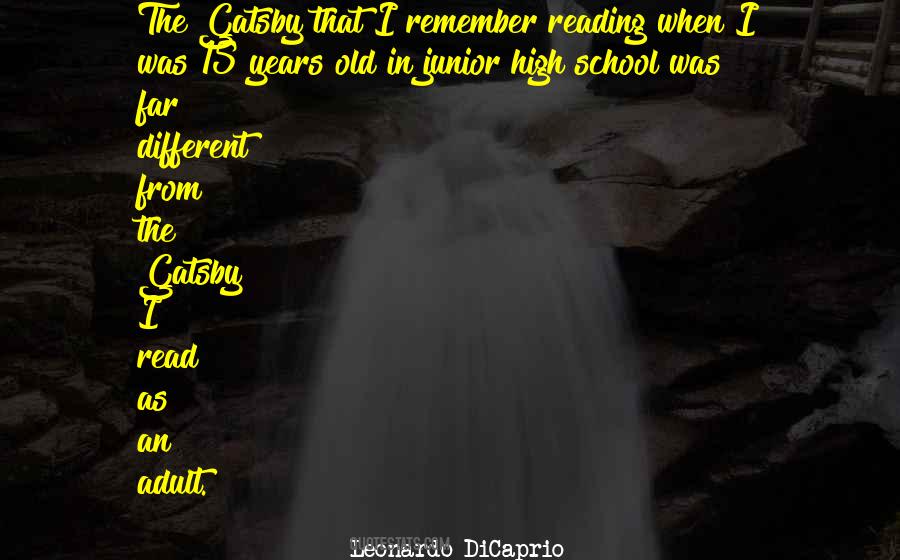 Quotes About Junior High #565058