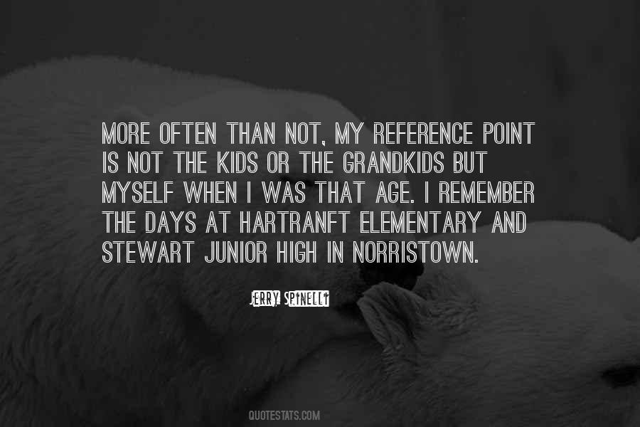 Quotes About Junior High #633017
