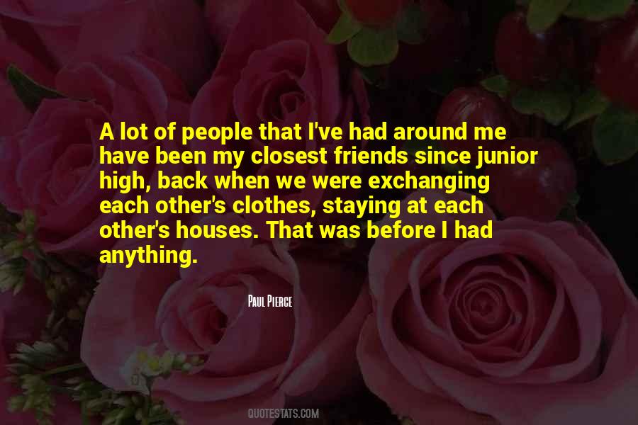 Quotes About Junior High #693548