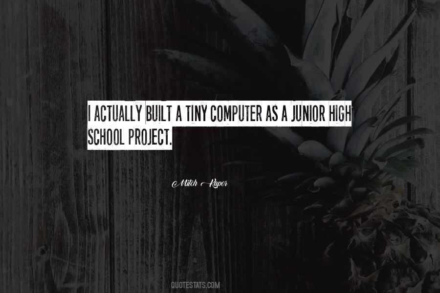 Quotes About Junior High #778687