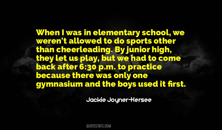 Quotes About Junior High #780130