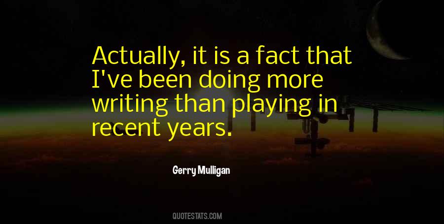 Gerry Mulligan Quotes #1552628