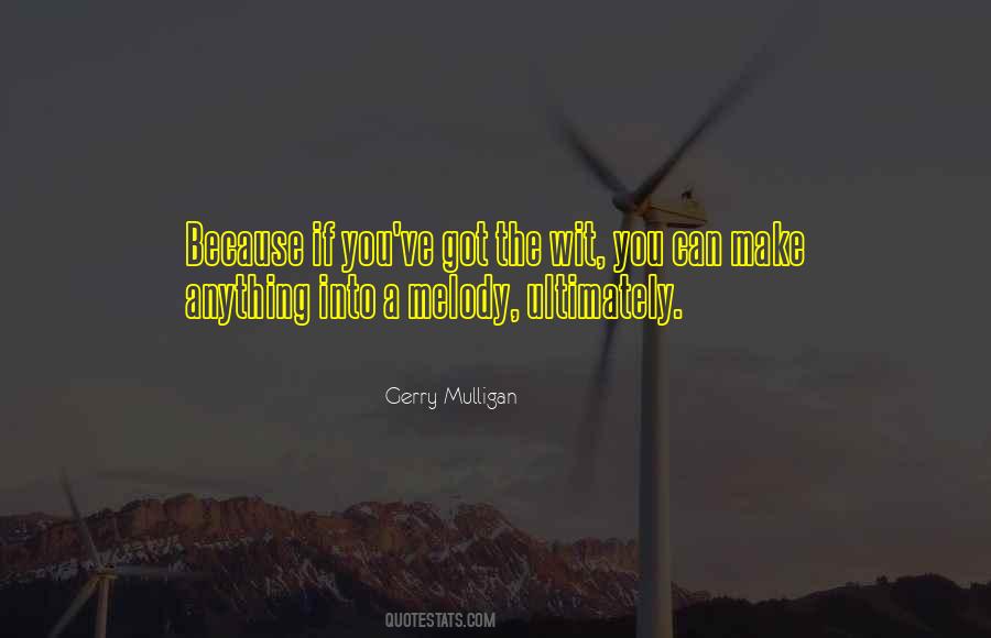 Gerry Mulligan Quotes #1556464