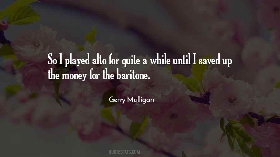 Gerry Mulligan Quotes #1634179