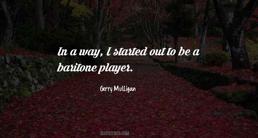 Gerry Mulligan Quotes #90905