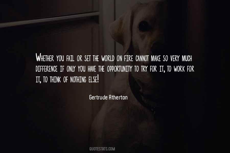 Gertrude Atherton Quotes #48594