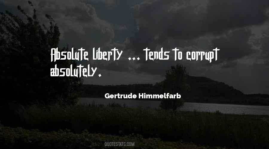 Gertrude Himmelfarb Quotes #334837
