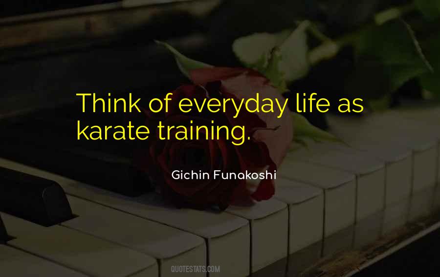 Gichin Funakoshi Quotes #1264986