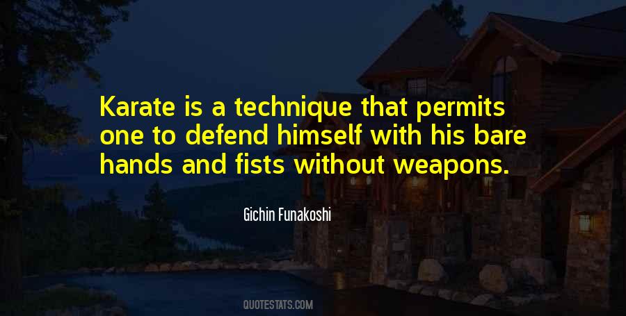 Gichin Funakoshi Quotes #313334